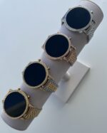 Relógio digital rose gold