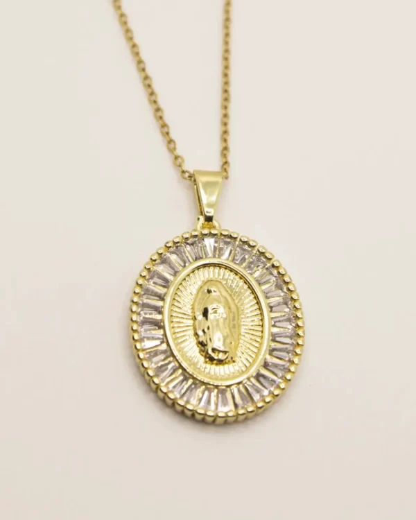 Colar medalha nossa senhora