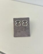 Brincos urso em prateado