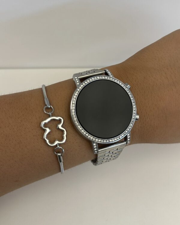 Pulseira urso em prateado