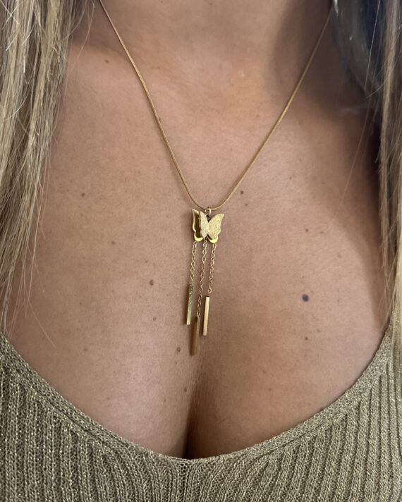Colar borboleta