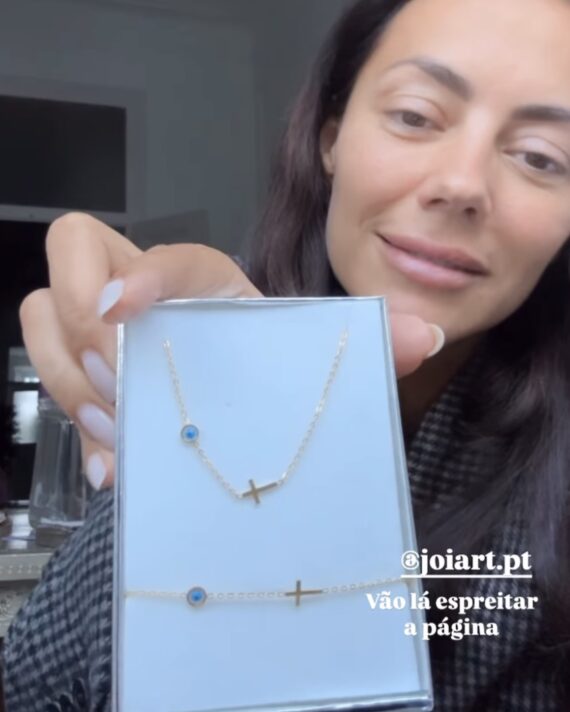 Conjunto colar + pulseira Sofia Ribeiro