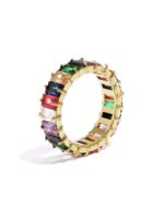 Anéis brilhantes ajustáveis (indique qual a cor que pretende nas notas da encomenda)