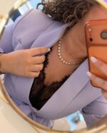 Colar inspiração em dourado ou prateado