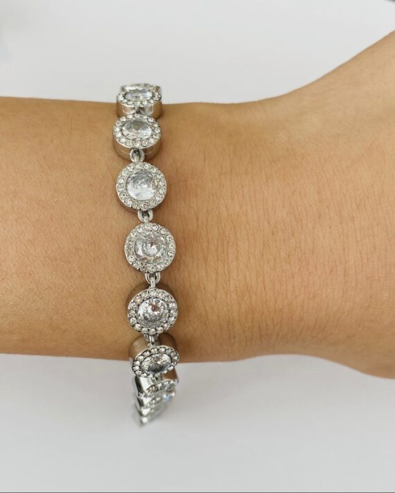 Pulseira inspiração dourada ou prateada