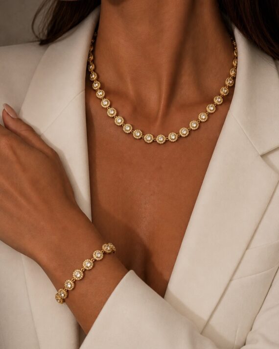 Colar inspiração dourado