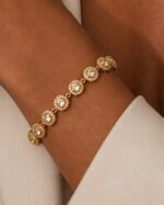 Pulseira inspiração dourada